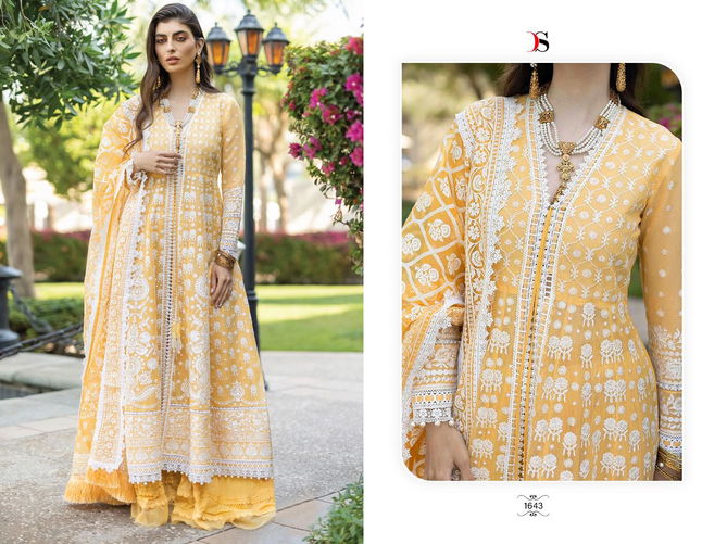 Deepsy Sobia Nazir 22 Luxury Lawn Cotton Fancy Festive Wear Pakistani Salwar Kameez Collection